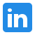 ícone do linkedin